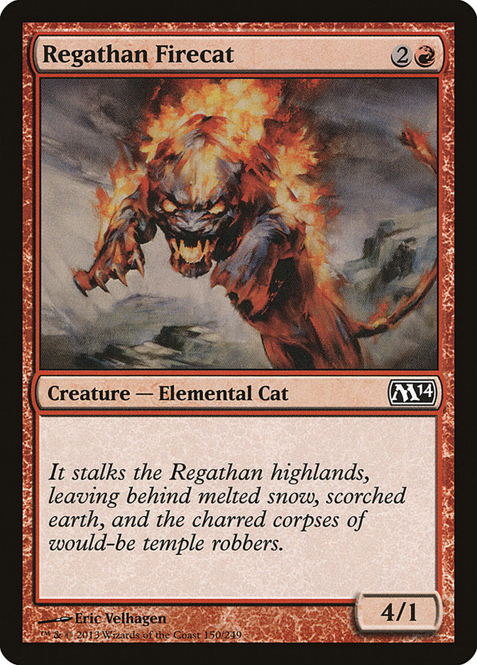 Regathan Firecat [Magic 2014] | The Gaming-Verse