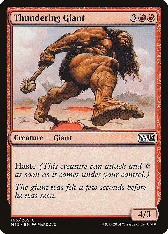 Thundering Giant [Magic 2015] | The Gaming-Verse