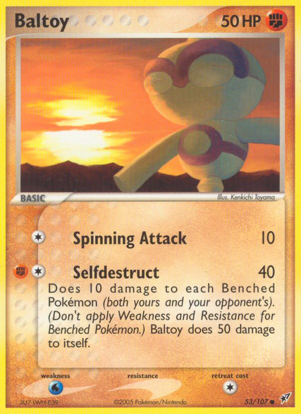 Baltoy (53/107) [EX: Deoxys] | The Gaming-Verse