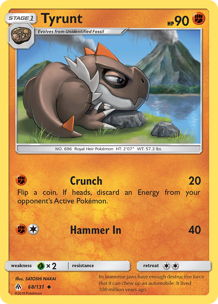 Tyrunt (68/131) [Sun & Moon: Forbidden Light] | The Gaming-Verse