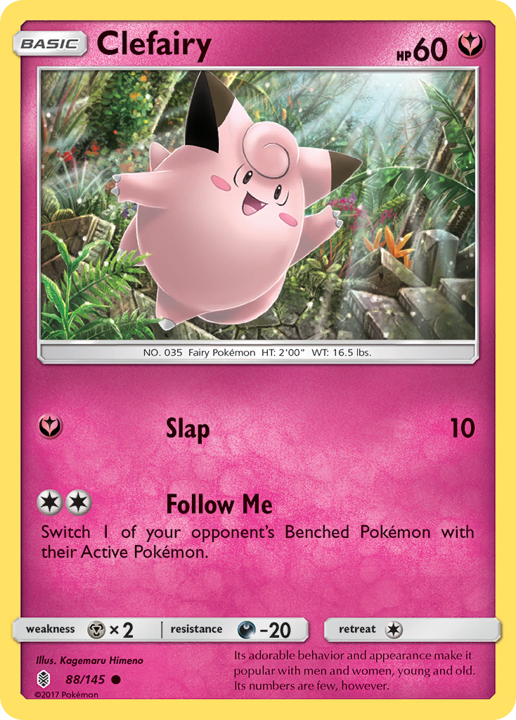 Clefairy (88/145) [Sun & Moon: Guardians Rising] | The Gaming-Verse