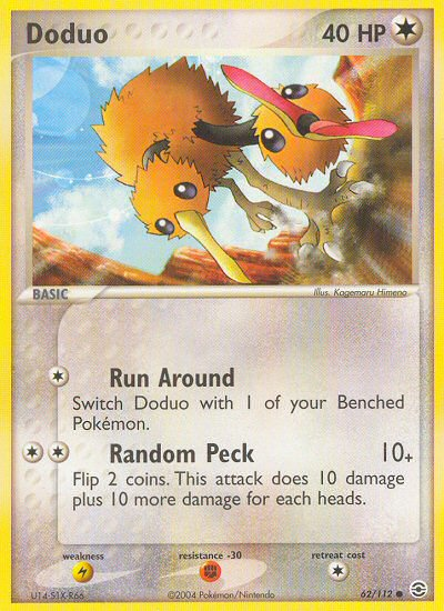 Doduo (62/112) [EX: FireRed & LeafGreen] | The Gaming-Verse