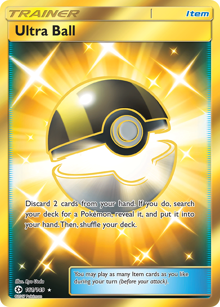 Ultra Ball (161/149) [Sun & Moon: Base Set] | The Gaming-Verse