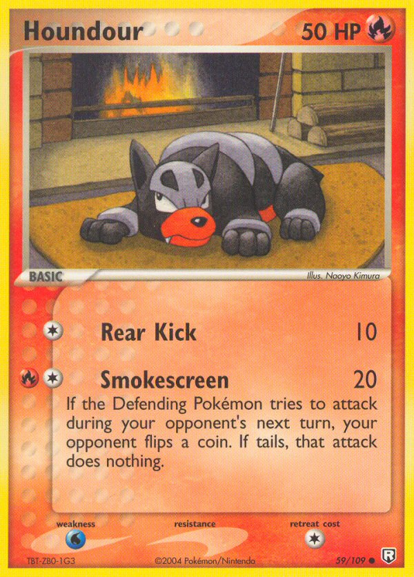 Houndour (59/109) [EX: Team Rocket Returns] | The Gaming-Verse