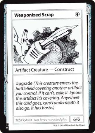 Weaponized Scrap (2021 Edition) [Mystery Booster Playtest Cards] | The Gaming-Verse