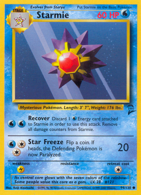 Starmie (94/130) [Base Set 2] | The Gaming-Verse