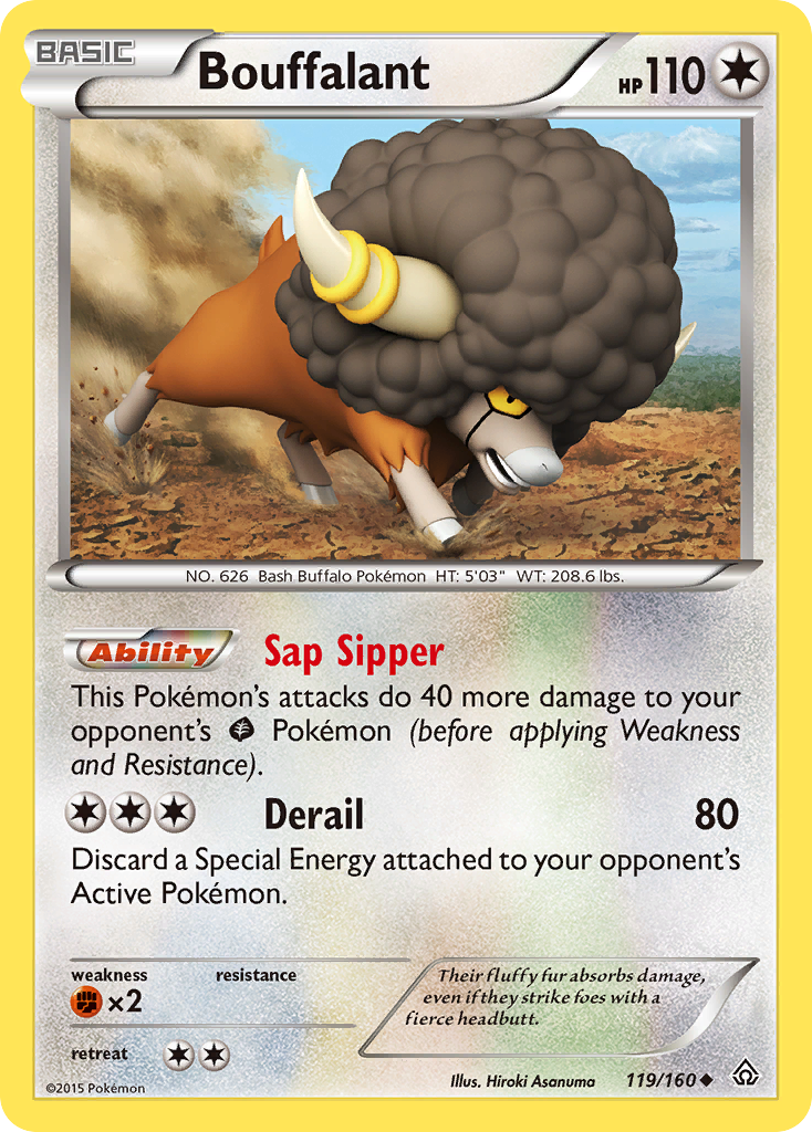 Bouffalant (119/160) [XY: Primal Clash] | The Gaming-Verse