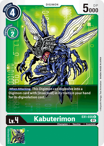 Kabuterimon [EX1-035] [Classic Collection] | The Gaming-Verse