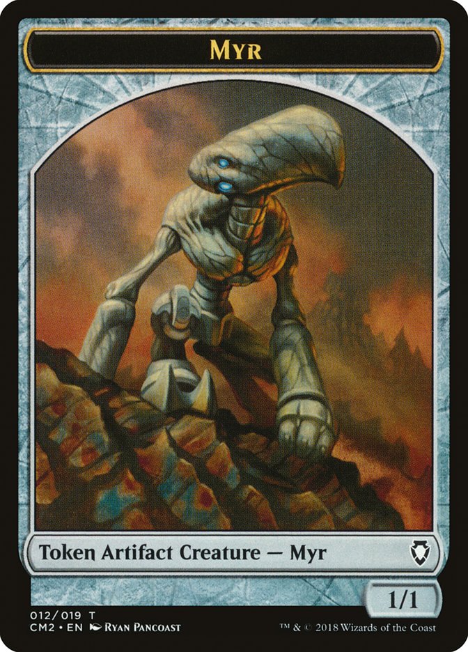 Myr Token [Commander Anthology Volume II Tokens] | The Gaming-Verse