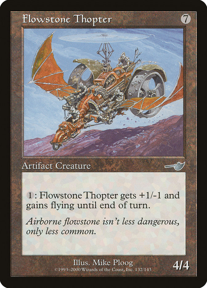 Flowstone Thopter [Nemesis] | The Gaming-Verse