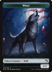 Wolf (013) // Clue (016) Double-sided Token [Challenger Decks 2022 Tokens] | The Gaming-Verse