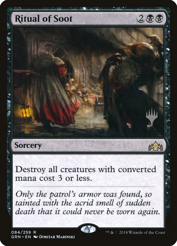 Ritual of Soot (Promo Pack) [Guilds of Ravnica Promos] | The Gaming-Verse