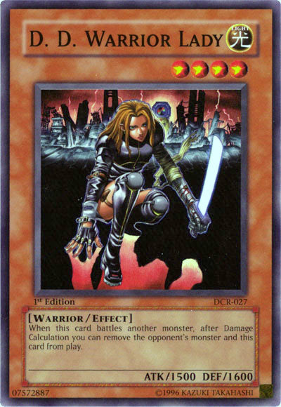 D.D. Warrior Lady [DCR-027] Super Rare | The Gaming-Verse