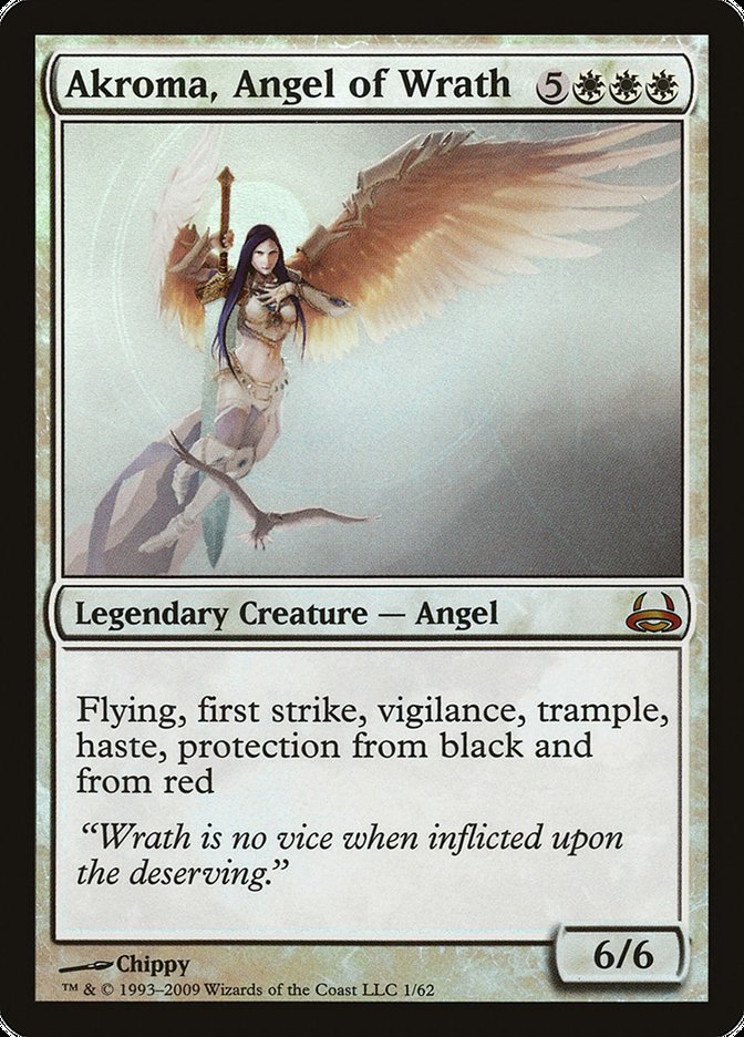 Akroma, Angel of Wrath [Duel Decks: Divine vs. Demonic] | The Gaming-Verse