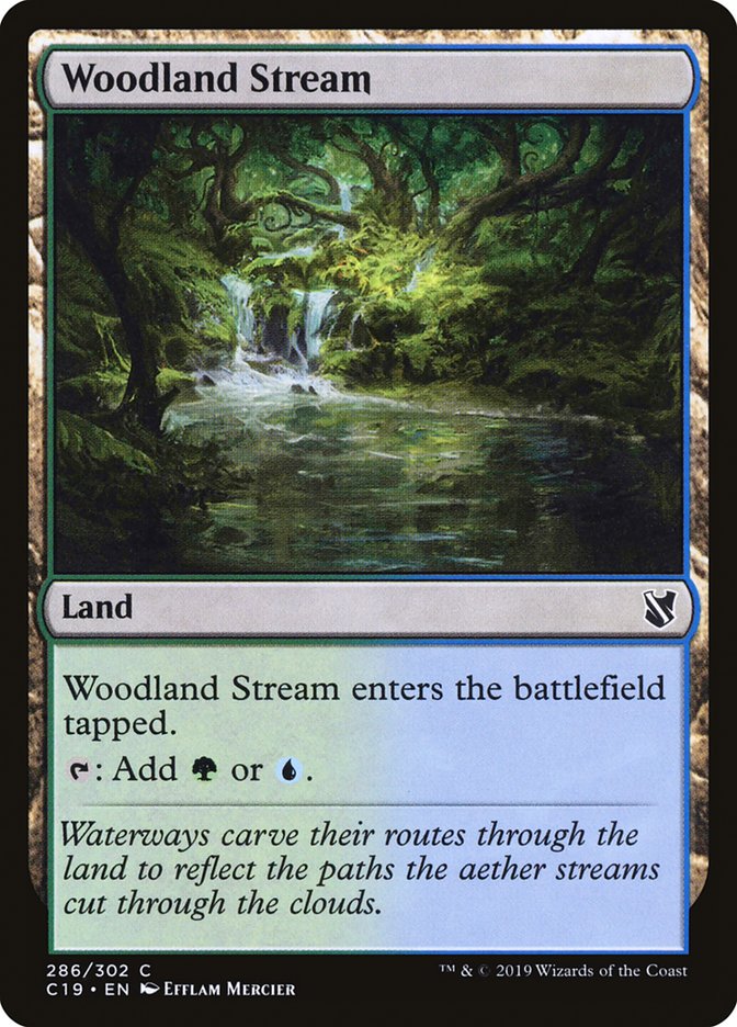 Woodland Stream [Commander 2019] | The Gaming-Verse