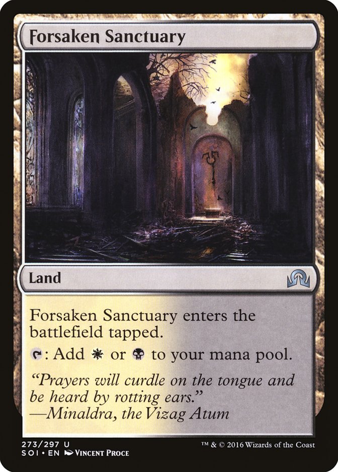 Forsaken Sanctuary [Shadows over Innistrad] | The Gaming-Verse