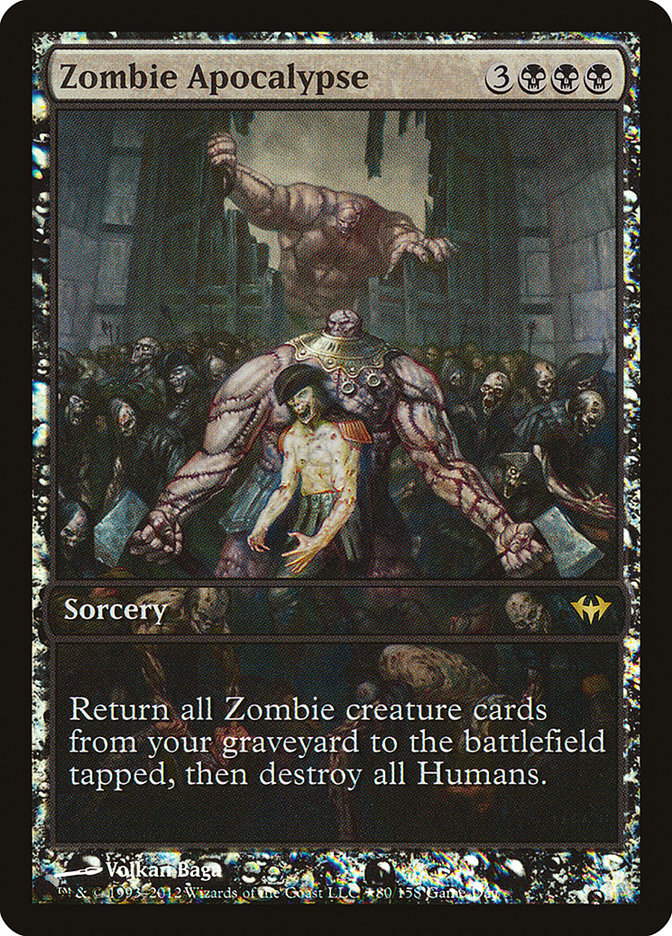 Zombie Apocalypse (Game Day) [Dark Ascension Promos] | The Gaming-Verse