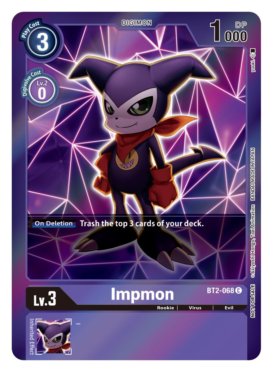 Impmon [BT2-068] (Event Pack 2) [Release Special Booster Ver.1.0] | The Gaming-Verse