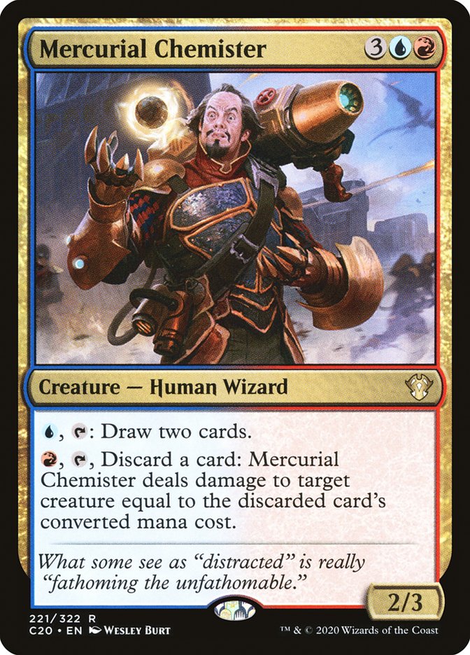 Mercurial Chemister [Commander 2020] | The Gaming-Verse