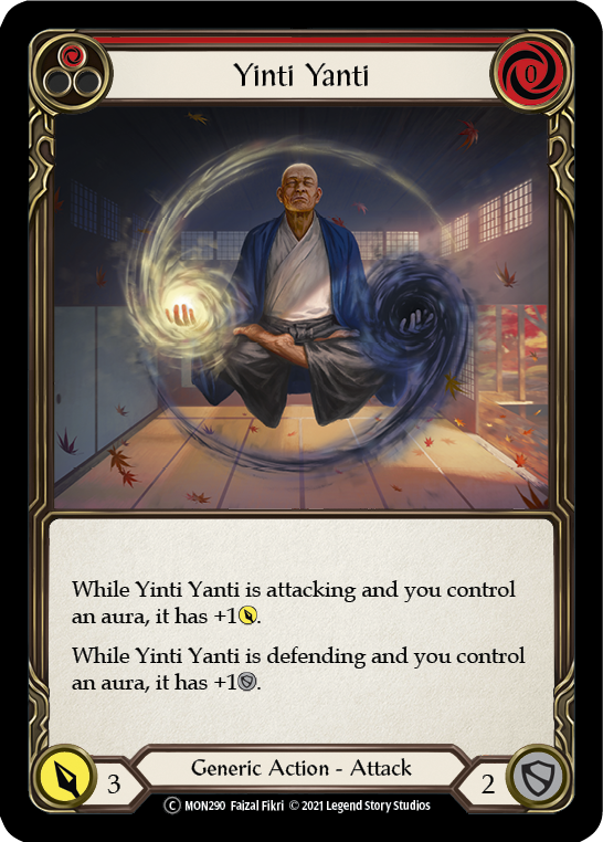 Yinti Yanti (Red) (Rainbow Foil) [U-MON290-RF] Unlimited Rainbow Foil | The Gaming-Verse