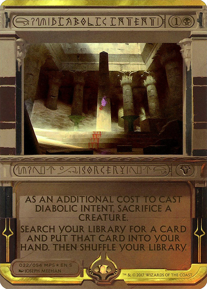 Diabolic Intent (Invocation) [Amonkhet Invocations] | The Gaming-Verse