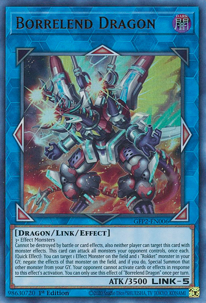 Borrelend Dragon [GFP2-EN006] Ultra Rare | The Gaming-Verse