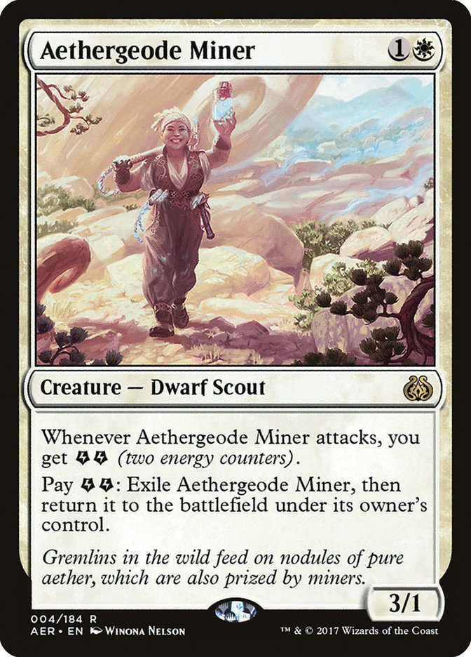 Aethergeode Miner [Aether Revolt] | The Gaming-Verse