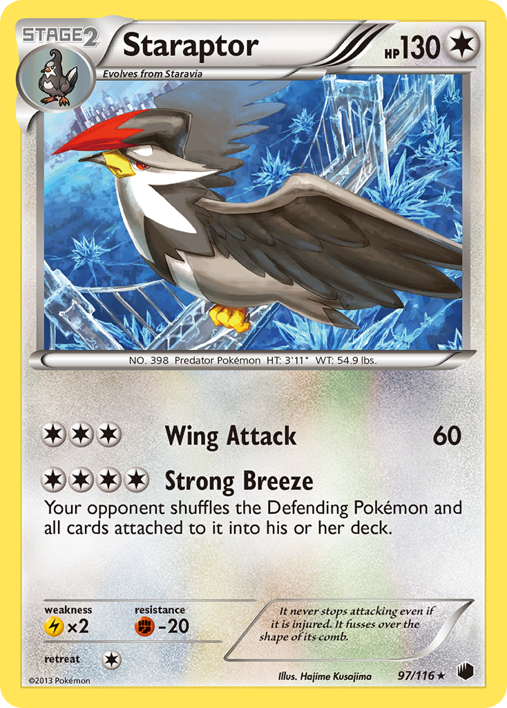 Staraptor (97/116) [Black & White: Plasma Freeze] | The Gaming-Verse