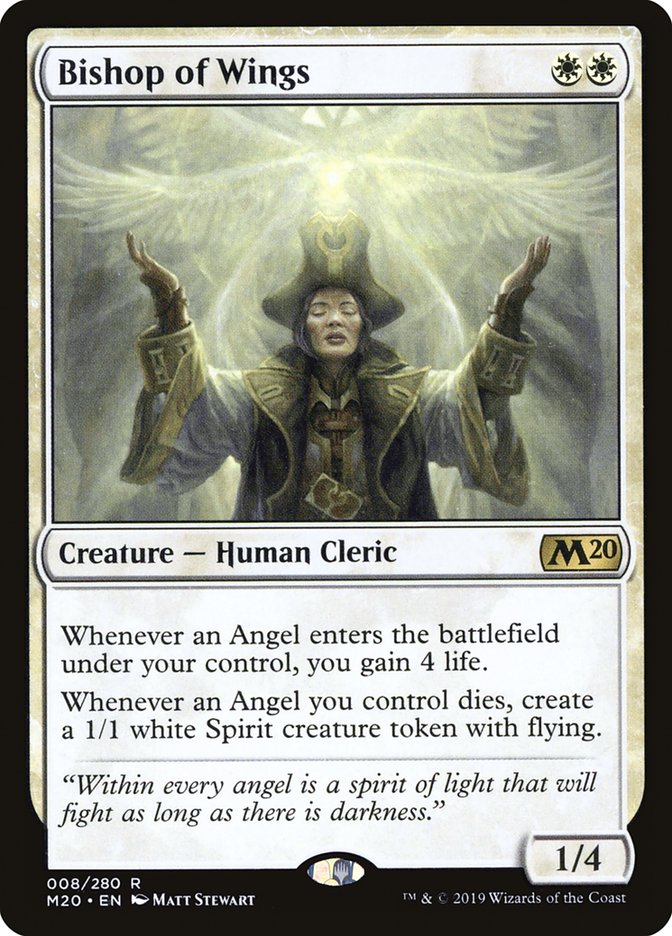 Bishop of Wings [Core Set 2020] | The Gaming-Verse