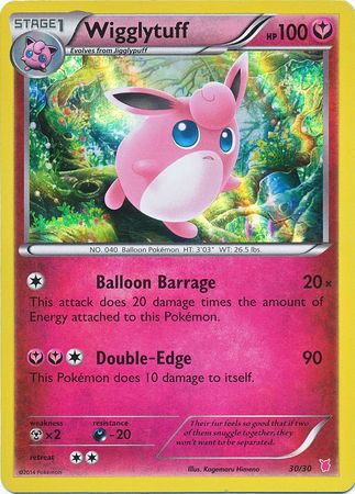 Wigglytuff (30/30) [XY: Trainer Kit 1 - Wigglytuff] | The Gaming-Verse