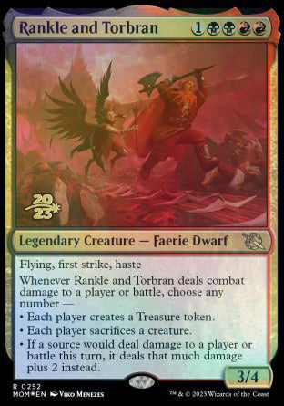 Rankle and Torbran [March of the Machine Prerelease Promos] | The Gaming-Verse