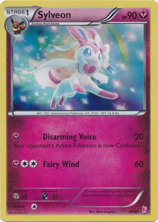 Sylveon (30/30) [XY: Trainer Kit - Sylveon] | The Gaming-Verse