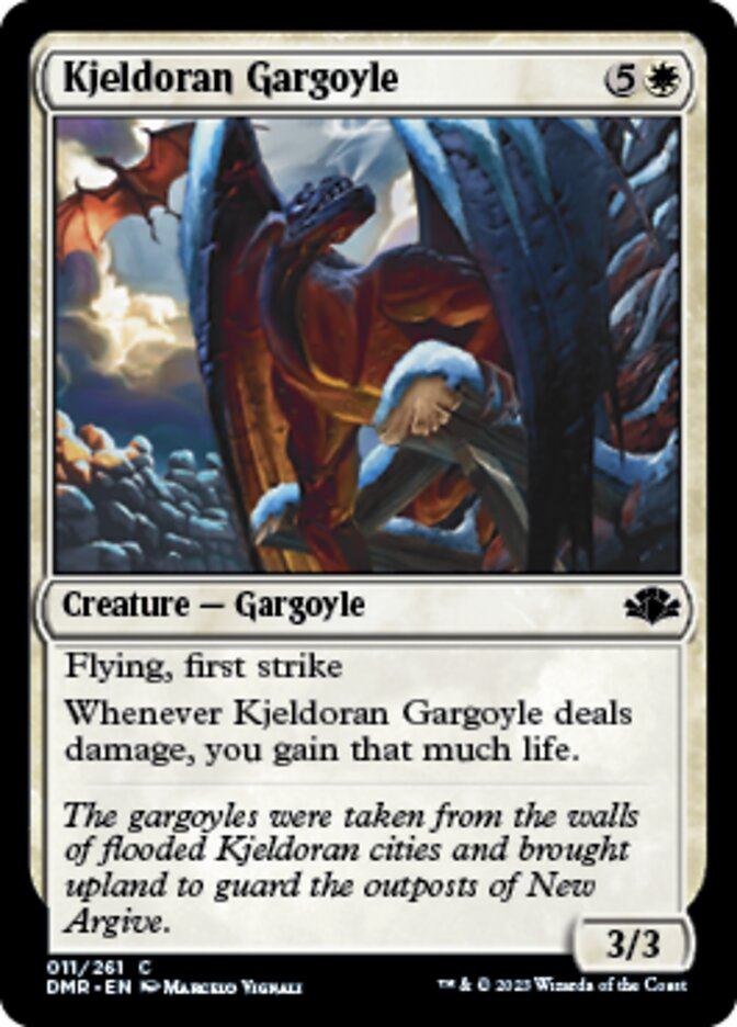 Kjeldoran Gargoyle [Dominaria Remastered] | The Gaming-Verse