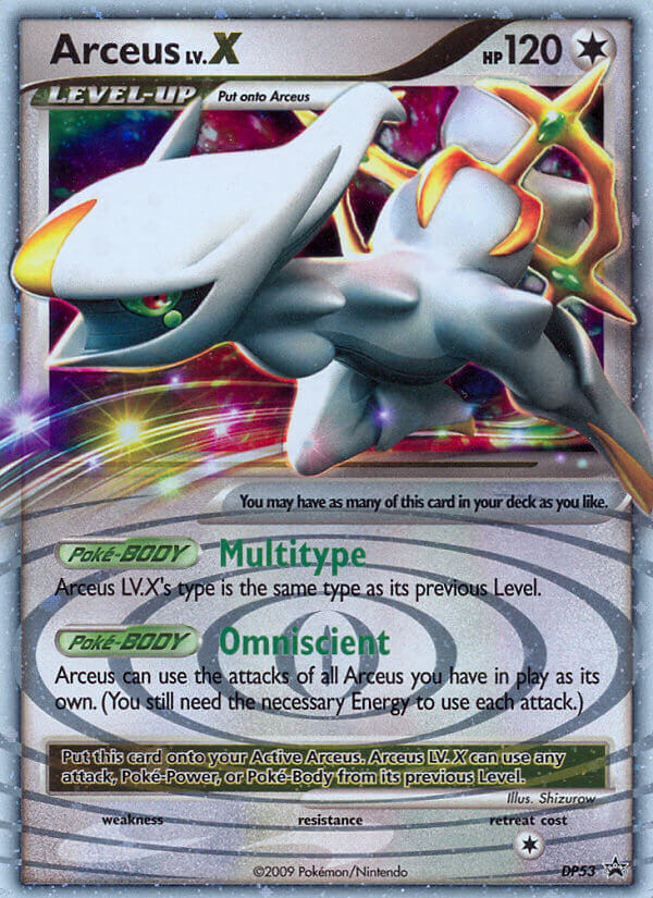 Arceus Lv.X (DP53) [Diamond & Pearl: Black Star Promos] | The Gaming-Verse