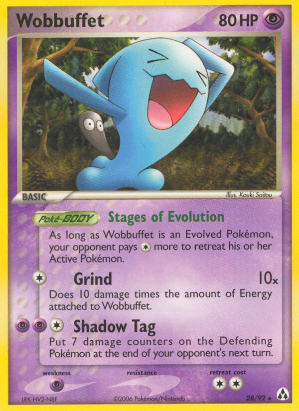 Wobbuffet (28/92) [EX: Legend Maker] | The Gaming-Verse