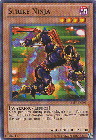 Strike Ninja [BATT-EN003] Starfoil Rare | The Gaming-Verse