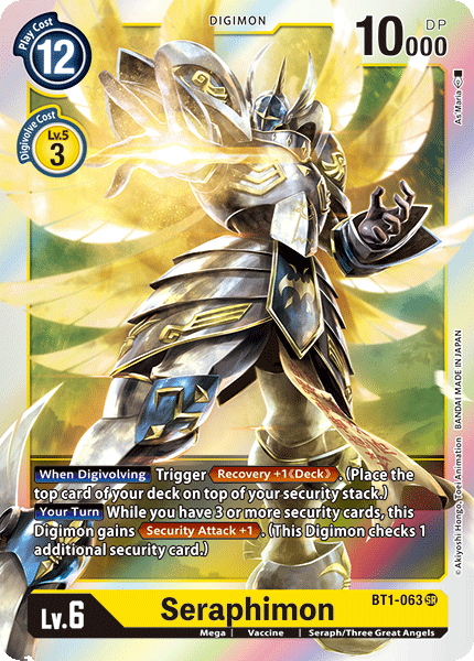 Seraphimon [BT1-063] [Release Special Booster Ver.1.0] | The Gaming-Verse