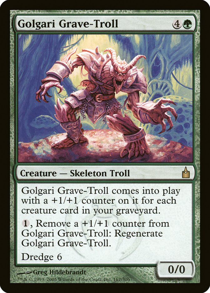 Golgari Grave-Troll [Ravnica: City of Guilds] | The Gaming-Verse