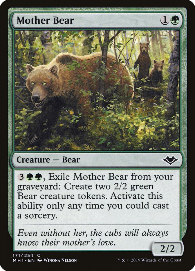 Mother Bear [Modern Horizons] | The Gaming-Verse