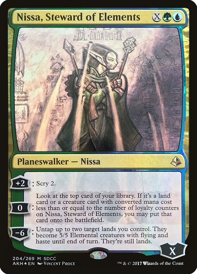 Nissa, Steward of Elements [San Diego Comic-Con 2017] | The Gaming-Verse