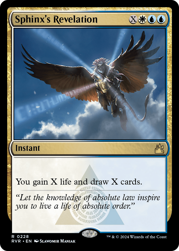 Sphinx's Revelation [Ravnica Remastered] | The Gaming-Verse