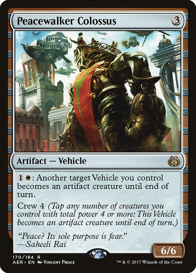 Peacewalker Colossus [Aether Revolt] | The Gaming-Verse