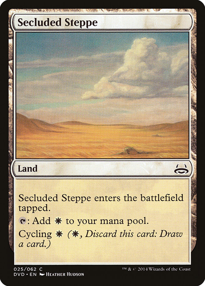 Secluded Steppe (Divine vs. Demonic) [Duel Decks Anthology] | The Gaming-Verse