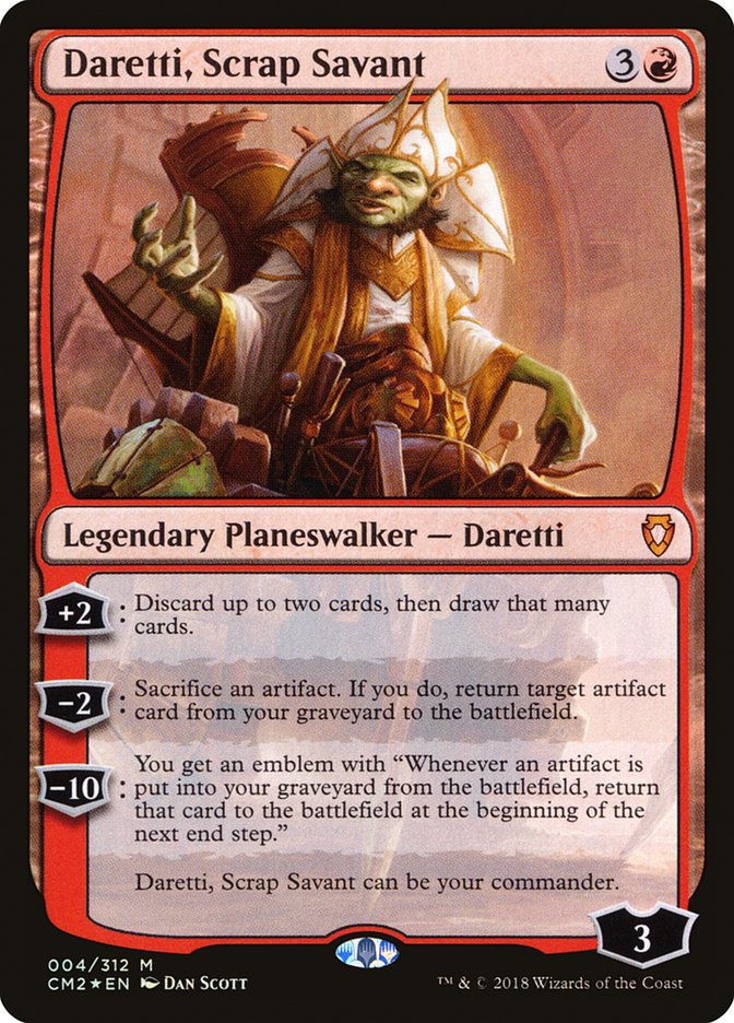 Daretti, Scrap Savant [Commander Anthology Volume II] | The Gaming-Verse