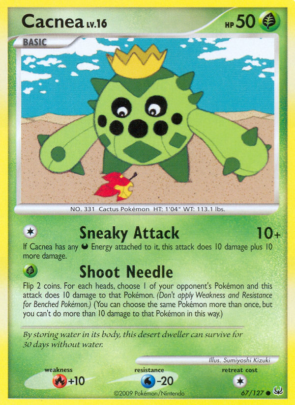 Cacnea (67/127) [Platinum: Base Set] | The Gaming-Verse