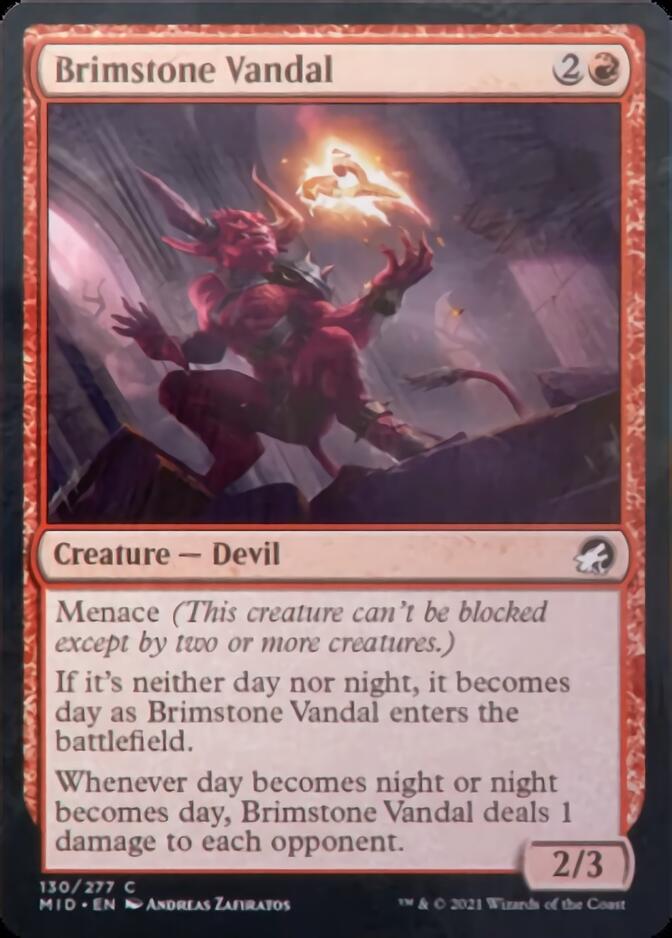 Brimstone Vandal [Innistrad: Midnight Hunt] | The Gaming-Verse