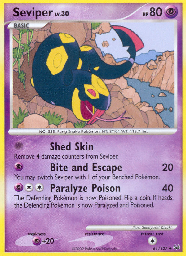 Seviper (61/127) [Platinum: Base Set] | The Gaming-Verse