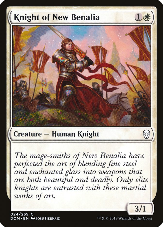 Knight of New Benalia [Dominaria] | The Gaming-Verse