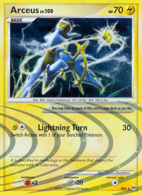 Arceus (AR6) [Platinum: Arceus] | The Gaming-Verse