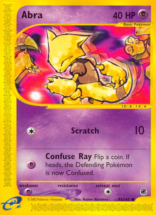 Abra (93/165) [Expedition: Base Set] | The Gaming-Verse